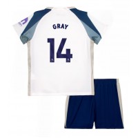 Stroje piłkarskie Tottenham Hotspur Archie Gray #14 Koszulka Podstawowej dla dzieci 2025-26 Krótki Rękaw (+ szorty)
